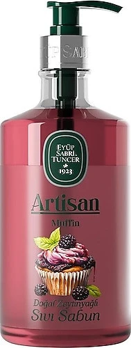 Eyüp Sabri Tuncer Artisan Doğal Zeytinyağlı Sıvı Sabun Muffin 600 ml