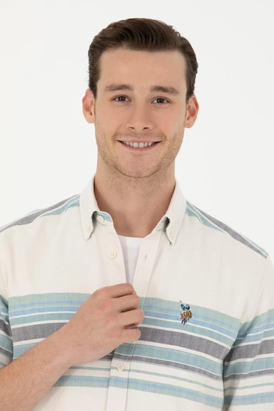 U.S. POLO ASSN. ERKEK DOKUMA GOMLEK G081SZ004-000-1681099 - 2