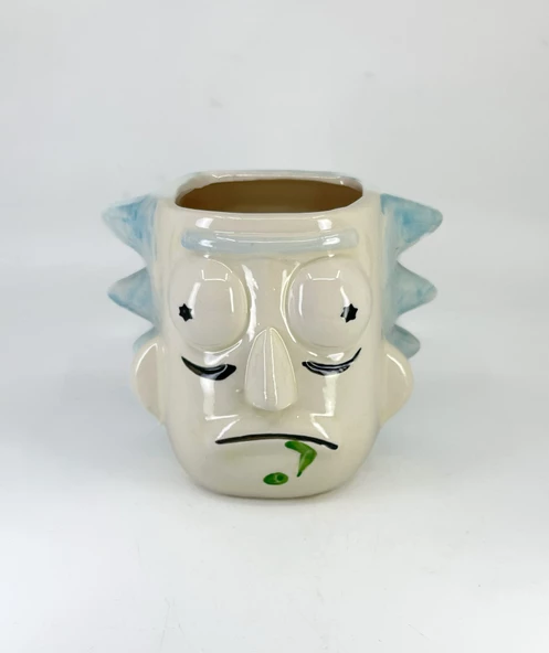 Rick and Morty Porselen Kupa Bardak - Rick - Resim 2