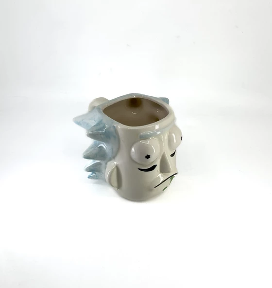 Rick and Morty Porselen Kupa Bardak - Rick - Resim 5