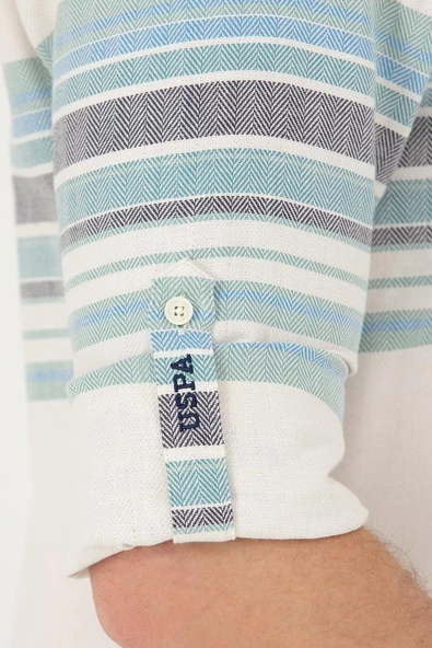 U.S. POLO ASSN. ERKEK DOKUMA GOMLEK G081SZ004-000-1681099 - 7