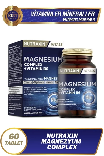 Nutraxin Magnezyum Complex 60 Tablet