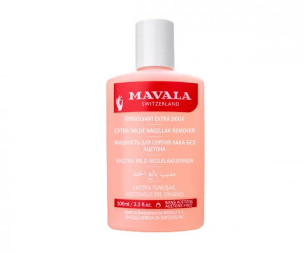 Mavala Ekstra Yumuşak Asetonsuz Pembe Oje Çıkarıcı