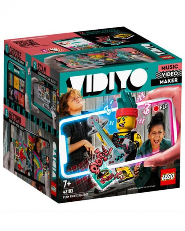 Lego Vidiyo Punk Pirate BeatBox 43103