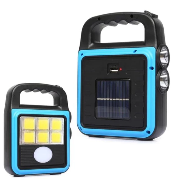 WellHise 8020 Solar Güneş Panelli Işıldak - 2