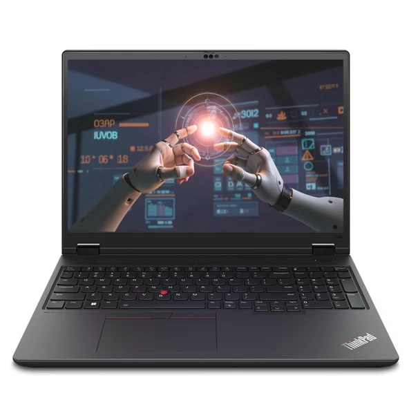 Lenovo ThinkPad P16V 21KX003XTX08 Ultra9 185H 64GB 1TBSSD+2TBSSD RTX3000 16" FHD+ W11P Dizüstü İş İstasyonu - 1