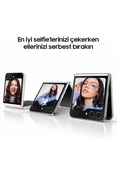 Samsung Galaxy Z Flip5 512 GB Krem (Samsung Türkiye Garantili) - 4