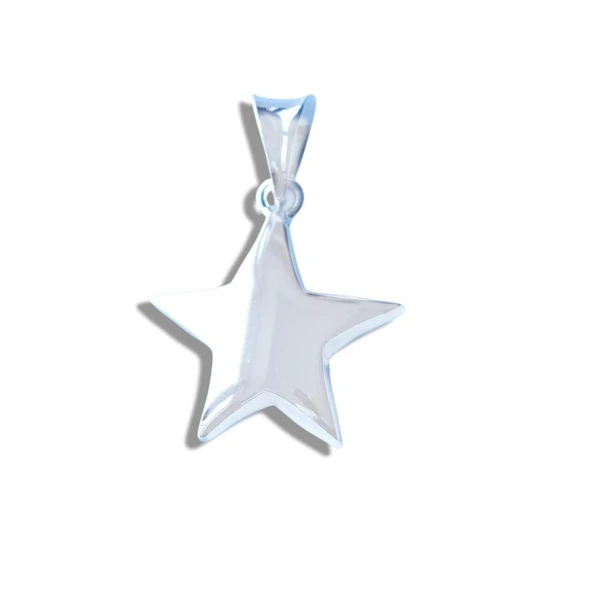 Yıldız Gümüş Kolye Ucu ürün görseli 1