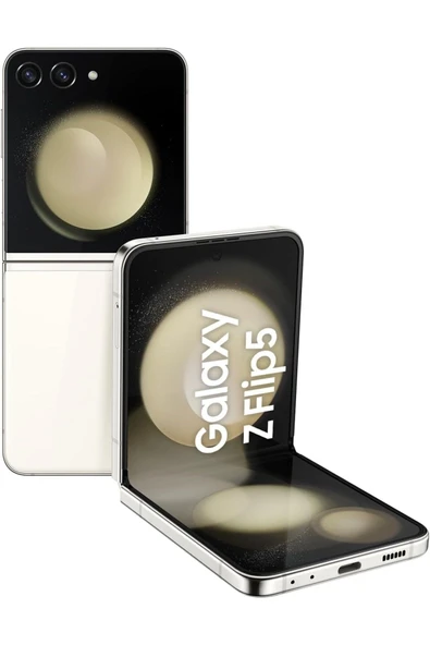 Samsung Galaxy Z Flip5 512 GB Krem (Samsung Türkiye Garantili) - 1