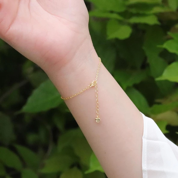 Totem Kuşu Renkli Mine İşli Gold Kaplama Gümüş Bileklik - Resim 3