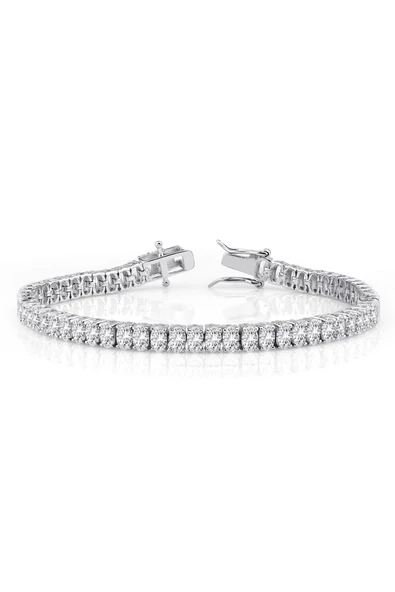 Pırlanta Montür Damla Su Yolu Sky Diamond Kadın Bileklik - Resim 4