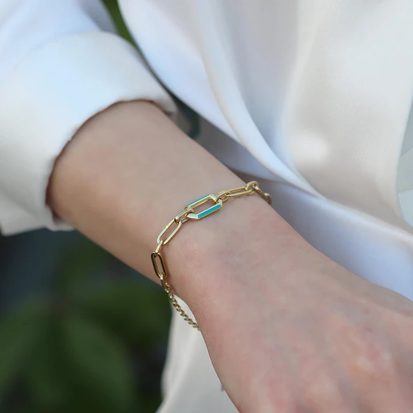 Fortuna Ataç Trend  Gümüş Bileklik - Resim 4