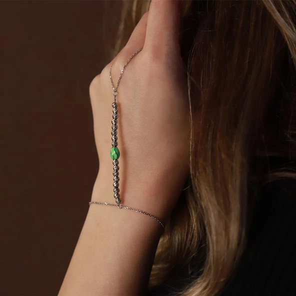 Charm'lı Dorika Modeli Gümüş Şahmeran - Resim 3