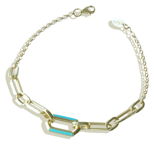 Fortuna Ataç Trend  Gümüş Bileklik - Resim 2