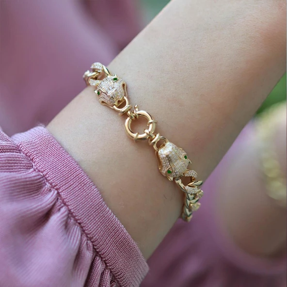 Kaplan Başlı Gurmet Bileklik - Resim 2