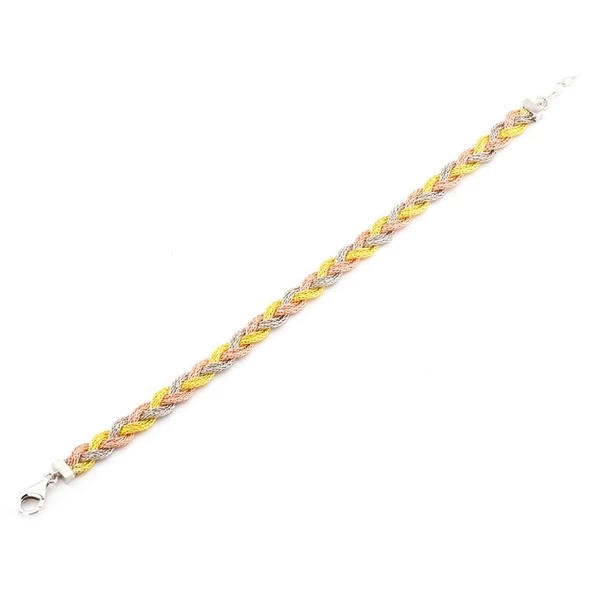 Örgü Modeli Telkari Bileklik - Resim 2