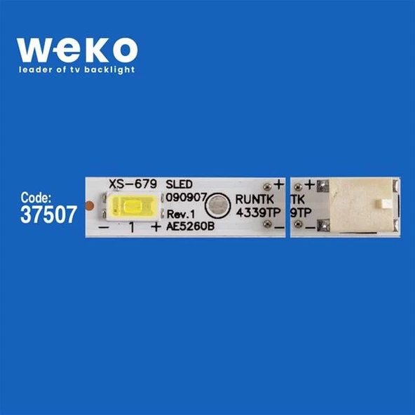 WKSET-6834 37507X4 SLED 090907 REV.1 RUNTK4339TP  4 ADET LED BAR (63LED) - 2