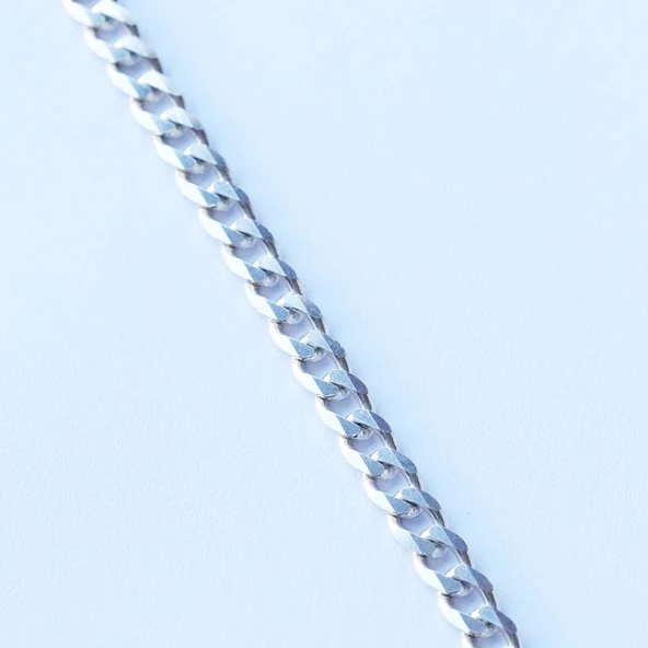 Gurmet Modeli Gümüş Erkek Bileklik - Resim 3