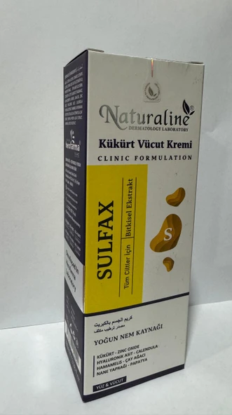 Naturaline Kükürt Vucut Kremi 100 Ml
