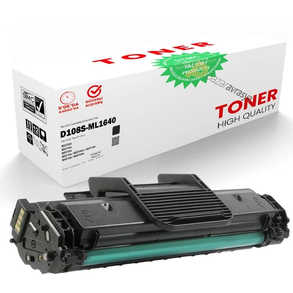 Samsung MLT-D108S /ML-2240/ML-2241 Uyumlu Muadil Toner