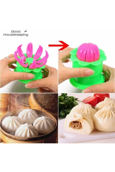 Mantı Kalıbı Hamur Şekillendirme Kalıbı Pratik Mantı Börek Poğaça Şekillendirme Aparatı - 3