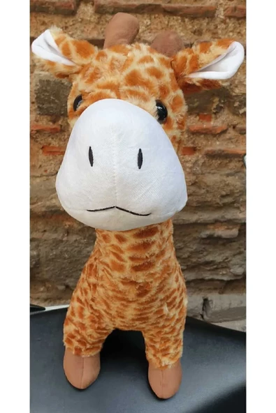 60 Cm Kaliteli Peluş Zürafa - Resim 3
