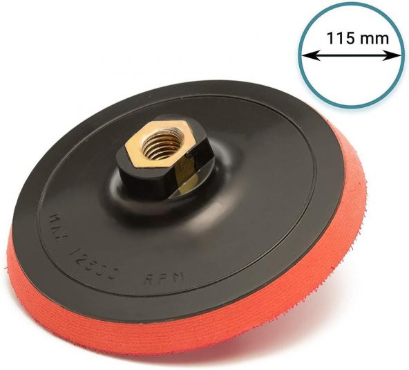 Zımpara Seti + Matkap Aparatı + Gözlük 115 mm (40 Parça) - 3