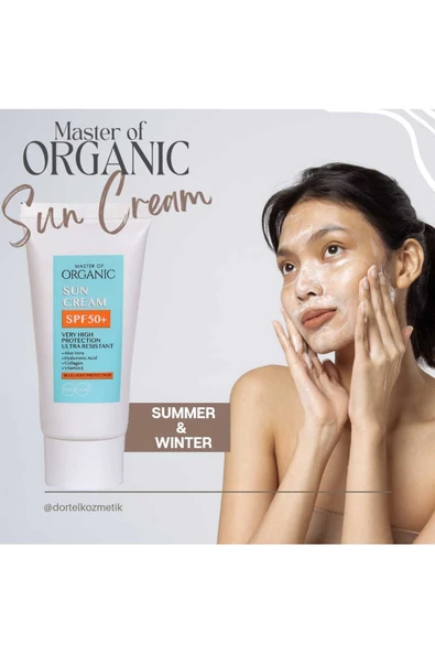 MASTER OF ORGANİC collagen Güneş Kremi Spf 50 + Pa +++ Collagen Hyaluronic Sun Cream 50 ML 2 ADET - 4