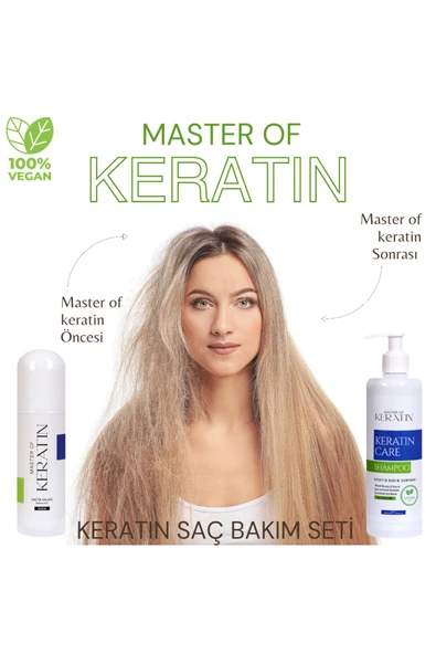 Master of keratin SÜTÜ SAÇTAKALAN 3 ADET - 4