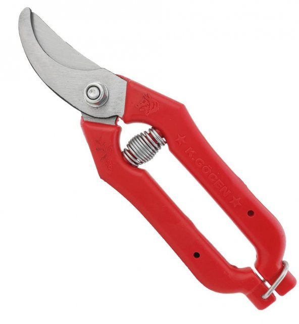Göcen ( 10 ADET ) Eğri Uçlu Narenciye Üzüm Bağ Budama Makası18.5Cm - 2