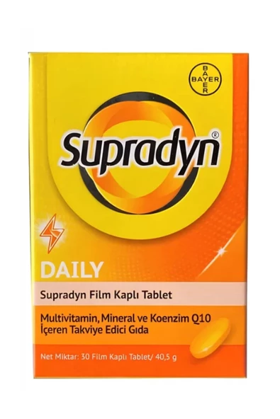 Supradyn Koenzim Q10 Multivitamin 30 Tablet