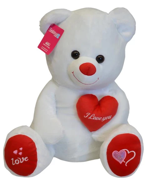 Selay Toys Pelüş Oturan Ayı Yumoş 1030