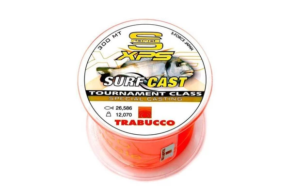 Trabucco Sf Xps Surf Cast 0.25 Mm 300 Mt Misina