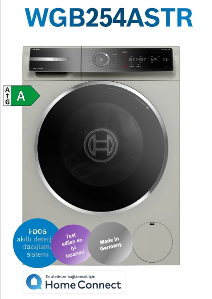 Bosch WGB254ASTR 1400 Devir 10 kg Çamaşır Makinesi