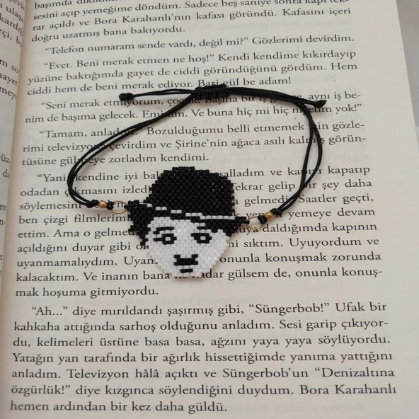 El Yapımı Miyuki Charlie Chaplin Bileklik - 5