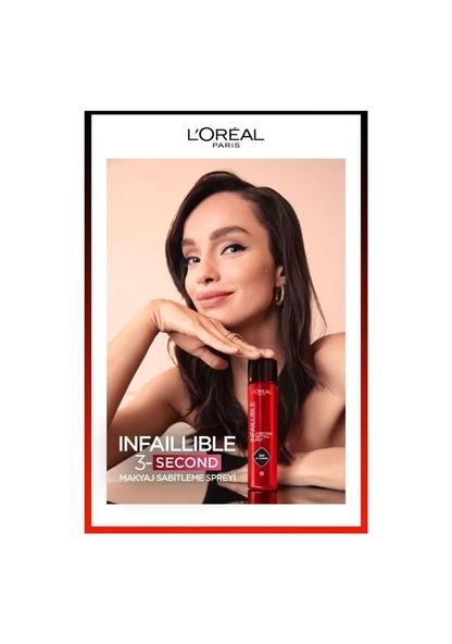L'Oreal Paris Infaillible 3-Second Makyaj Sabitleme Spreyi - 2