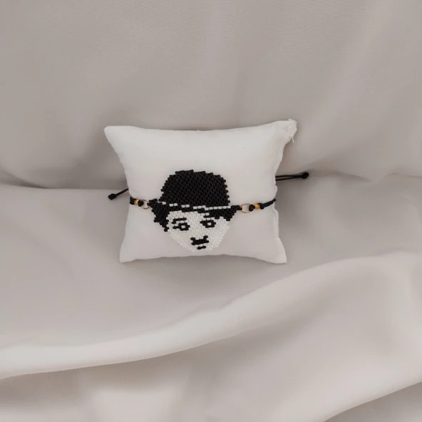 El Yapımı Miyuki Charlie Chaplin Bileklik - 2