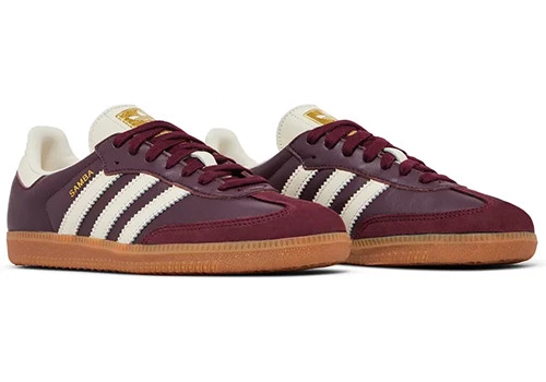 Adidas Samba OG Maroon - Resim 3