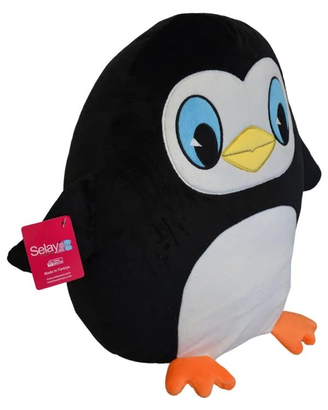 Selay Toys Pelüş Penguen Yastık 2317 - 2