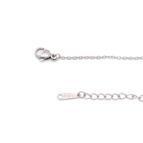 Çelik Kolye - Haç Kolye - Paslanmaz Çelik Kolye KLY-645 - Resim 3