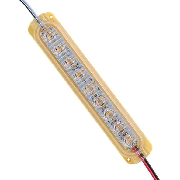 POWERMASTER MODÜL LED 24V 1.2W PARLAK YANIP SÖNEN SARI 14X32.5MM 2835