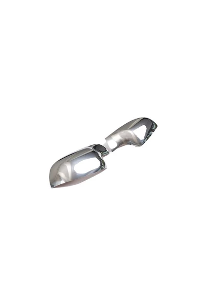 Renault Scenic 2 Krom Ayna Kapağı 2 Parça 2003-2009 Arası Paslanmaz Çelik - 2
