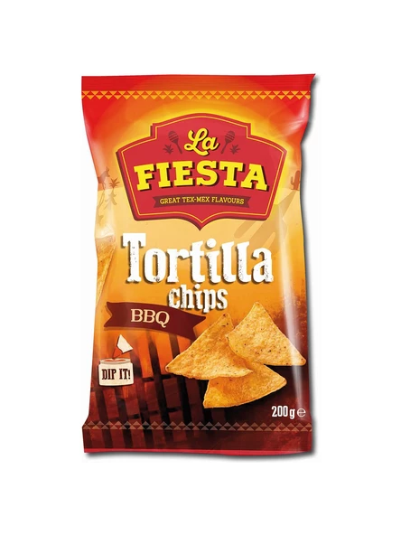 La Fiesta Üçgen Tortilla Barbekü Cips(200 gr)