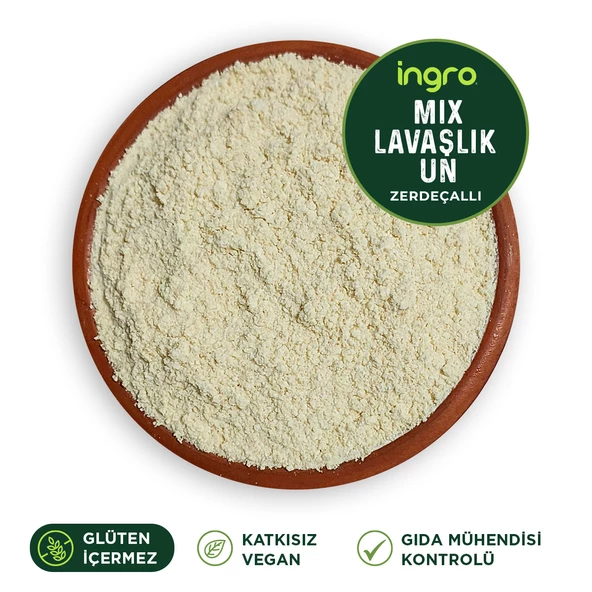 Mix Glutensiz Lavaşlık Un (zerdeçallı) 10000 G