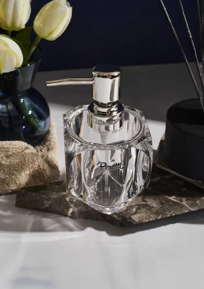 Akrilik Sıvı Sabunluk - Düşmeye Dayanıklı Banyo, Mutfak Sıvı Sabunluğu - 250 ML - 2