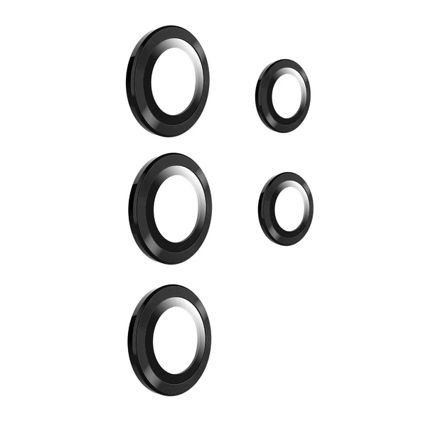 Samsung Galaxy S24 Ultra Uygulama Aparatlı 5 Parça Kamera Lens Koruyucu Cam Kamera Koruma - 2