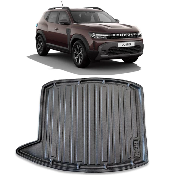Bod Renault Duster Bagaj Havuzu Paspası 2024-Sonrası Benzin/Lpg Alt Bagaj