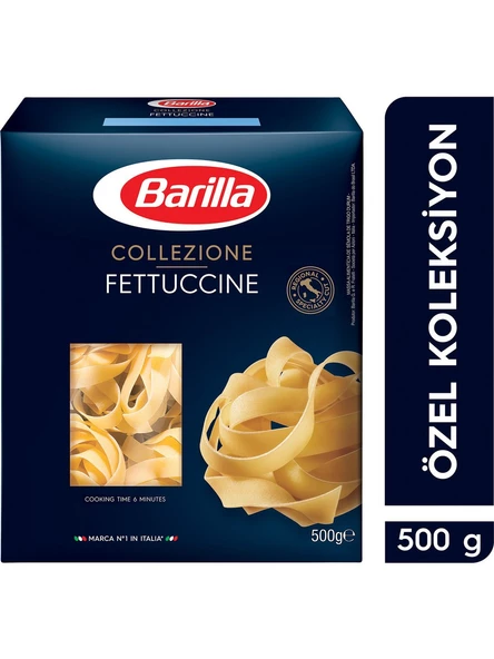 Barilla Fettucine Sade Makarna 500 Gr