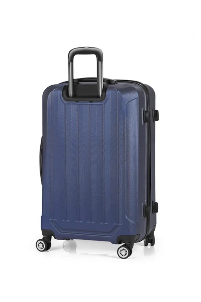 Polo&Sky Spring Model Lacivert Renk Orta Boy Valiz Bavul - 3