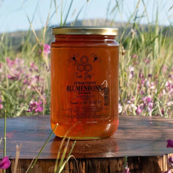 Toros Dağı Natural Süzme Çiçek Balı 860 g e